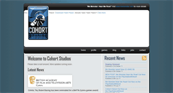 Desktop Screenshot of cohortstudios.com